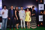 Mohammad Azharuddin, Nargis Fakhri, Emraan Hashmi, Prachi Desai, Lara Dutta at Trailer launch of Azhar on 1st April 2016